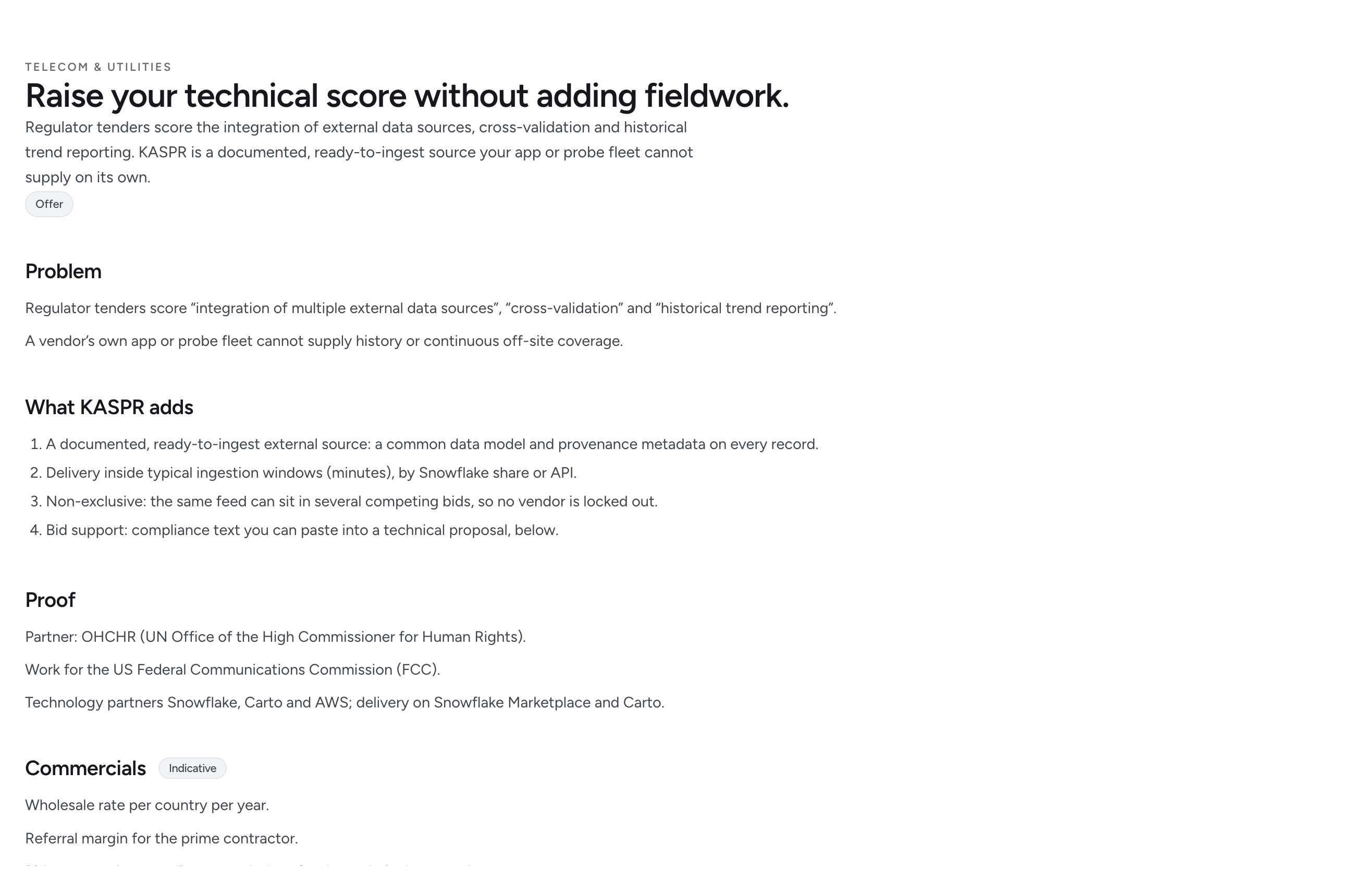 Raise your technical score without adding fieldwork.